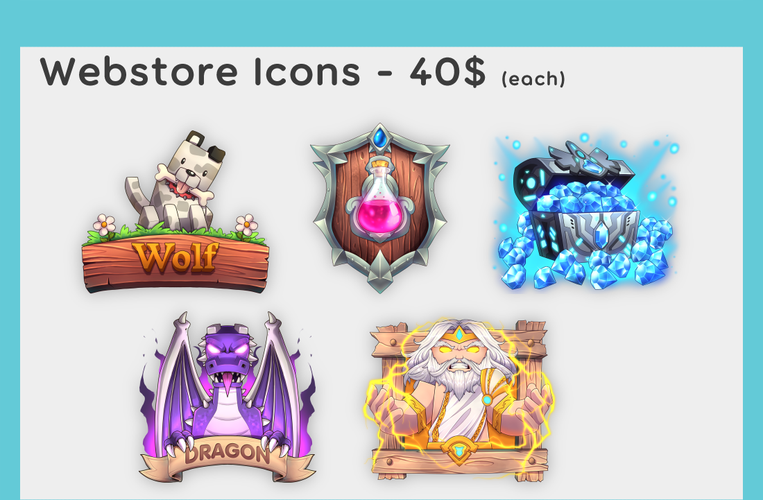 💙 LuisaDraws 💙 Custom Hand-Drawn Artwork 💙 Logos | Icons | Banners ...